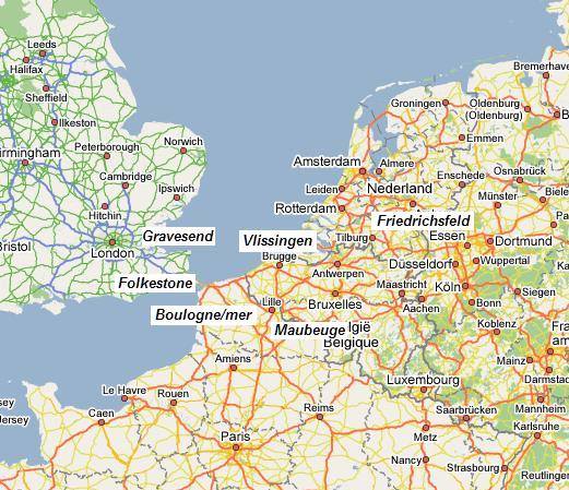 Carte annotée